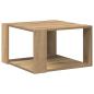 Preview: Couchtisch Eiche Artisan 51,5x51,5x30 cm