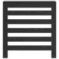 Preview: Heizungsabdeckung Schwarze Eiche 78x20x82 cm Holzwerkstoff