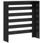 Preview: Heizungsabdeckung Schwarze Eiche 78x20x82 cm Holzwerkstoff