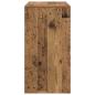 Preview: Rustikaler Schreibtisch Alter Holzfinish Holz 80 x 40 x 76 cm