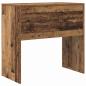 Preview: Rustikaler Schreibtisch Alter Holzfinish Holz 80 x 40 x 76 cm