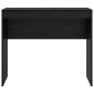 Preview: Schreibtisch Schwarze Eiche Holzwerkstoff 90 x 40 x 76 cm