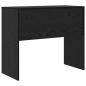 Preview: Schreibtisch Schwarze Eiche Holzwerkstoff 90 x 40 x 76 cm