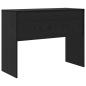 Preview: Schreibtisch aus schwarzem Eichenholz Schwarzes Eichenholz