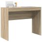 Preview: Schreibtisch Sonoma Eiche MDF 100 x 40 x 76 cm Einfach