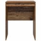 Preview: Rustikaler Schreibtisch Altes Holz Werkstoff 60 x 50 x 76 cm