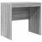 Preview: Schreibtisch Grau Sonoma 80x50x76 cm Holzwerkstoff