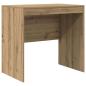 Preview: Schreibtisch Artisan Eiche 80x50x76 cm Holzwerkstoff