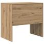 Preview: Schreibtisch Artisan Eiche 80x50x76 cm Holzwerkstoff