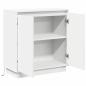 Preview: LED Sideboard in Weiß - 71x34.5x75 cm, Hergestellt aus Holzwerkstoff