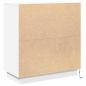 Preview: LED Sideboard in Weiß - 71x34.5x75 cm, Hergestellt aus Holzwerkstoff