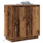 Preview: Sideboard mit LED aus Altholz 71x34,5x75 cm Holzwerkstoff