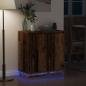 Preview: Sideboard mit LED aus Altholz 71x34,5x75 cm Holzwerkstoff