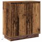 Preview: Sideboard mit LED aus Altholz 71x34,5x75 cm Holzwerkstoff