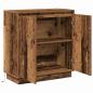 Preview: Sideboard mit LED aus Altholz 71x34,5x75 cm Holzwerkstoff