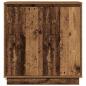 Preview: Sideboard mit LED aus Altholz 71x34,5x75 cm Holzwerkstoff