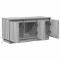 Preview: TV-Schrank Grau Sonoma 100x38x49 cm Holzwerkstoff
