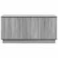 Preview: TV-Schrank Grau Sonoma 100x38x49 cm Holzwerkstoff