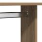 Preview: Kleiderschrank mit Rollen Artisan Eiche 102x38x110 cm Holzwerkstoff