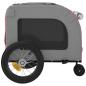 Preview: Roter Haustierbuggy Rot Polyester, Metall 124 x 53 x 53 cm