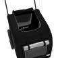 Preview: schwarzer Haustierkinderwagen Schwarz Metall, Stoff