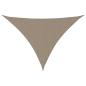 Preview: Sonnensegel Oxford-Gewebe Dreieckig 4x5x5 m Taupe
