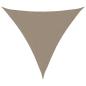 Preview: Sonnensegel Oxford-Gewebe Dreieckig 3x3x3 m Taupe