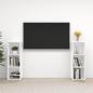 Preview: ARDEBO.de - TV-Schränke 2 Stk. Weiß 107x35x37 cm Holzwerkstoff