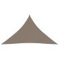 Preview: Sonnensegel Oxford-Gewebe Dreieckig 3x3x4,24 m Taupe