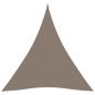 Preview: Sonnensegel Oxford-Gewebe Dreieckig 3,6x3,6x3,6 m Taupe