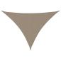 Preview: Sonnensegel Oxford-Gewebe Dreieckig 4x5x6,4 m Taupe