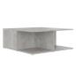 Preview: Couchtisch Betongrau 80x80x31 cm Holzwerkstoff