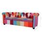 Preview: 2-tlg. Chesterfield-Sofa-Set Stoff