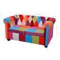 Preview: 2-tlg. Chesterfield-Sofa-Set Stoff