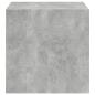 Preview: Wandschrank Betongrau 37x37x37 cm Holzwerkstoff