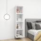 Preview: Wandschrank Weiß 37x37x37 cm Holzwerkstoff