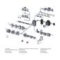Preview: Siemens 3VA1220-4EF32-0AA0 Leistungsschalter 3VA1 IEC Frame 250 Schaltvermögensklasse S Icu=36kA @ 415V 3-polig, Anlagenschutz TM240, ATAM, In=200A Überlastschutz