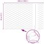 Preview: Zaunpfosten 11 Stk U-Profil 80 cm Verzinkter Stahl, Sechseckzaun 0,8x50 m Verzinkter Stahl