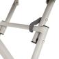 Preview: Bistrotisch Beige 55 x 55 x 72,5 cm Pulverbeschichteter Stahl