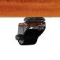 Preview: Bettgestell Wax Brown Massivholz 80 x 200 cm Minimalistisch