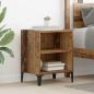 Preview: ARDEBO.de - Nachttisch Alte Holz 40x30x50 cm Holzwerkstoff