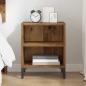 Preview: Nachttisch Alte Holz 40x30x50 cm Holzwerkstoff