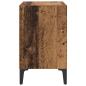 Preview: Nachttisch Alte Holz 40x30x50 cm Holzwerkstoff