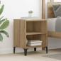 Preview: ARDEBO.de - Nachttisch Eichenholz 40 x 30 x 50 cm aus Holz