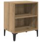 Preview: Nachttisch Eichenholz 40 x 30 x 50 cm aus Holz