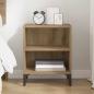 Preview: Nachttisch Eichenholz 40 x 30 x 50 cm aus Holz