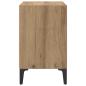 Preview: Nachttisch Eichenholz 40 x 30 x 50 cm aus Holz