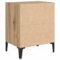 Preview: Nachttisch Eichenholz 40 x 30 x 50 cm aus Holz