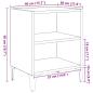 Preview: Nachttisch Eichenholz 40 x 30 x 50 cm aus Holz