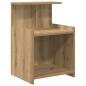 Preview: Nachttisch Artisan Eiche 40x35x60 cm Holzwerkstoff